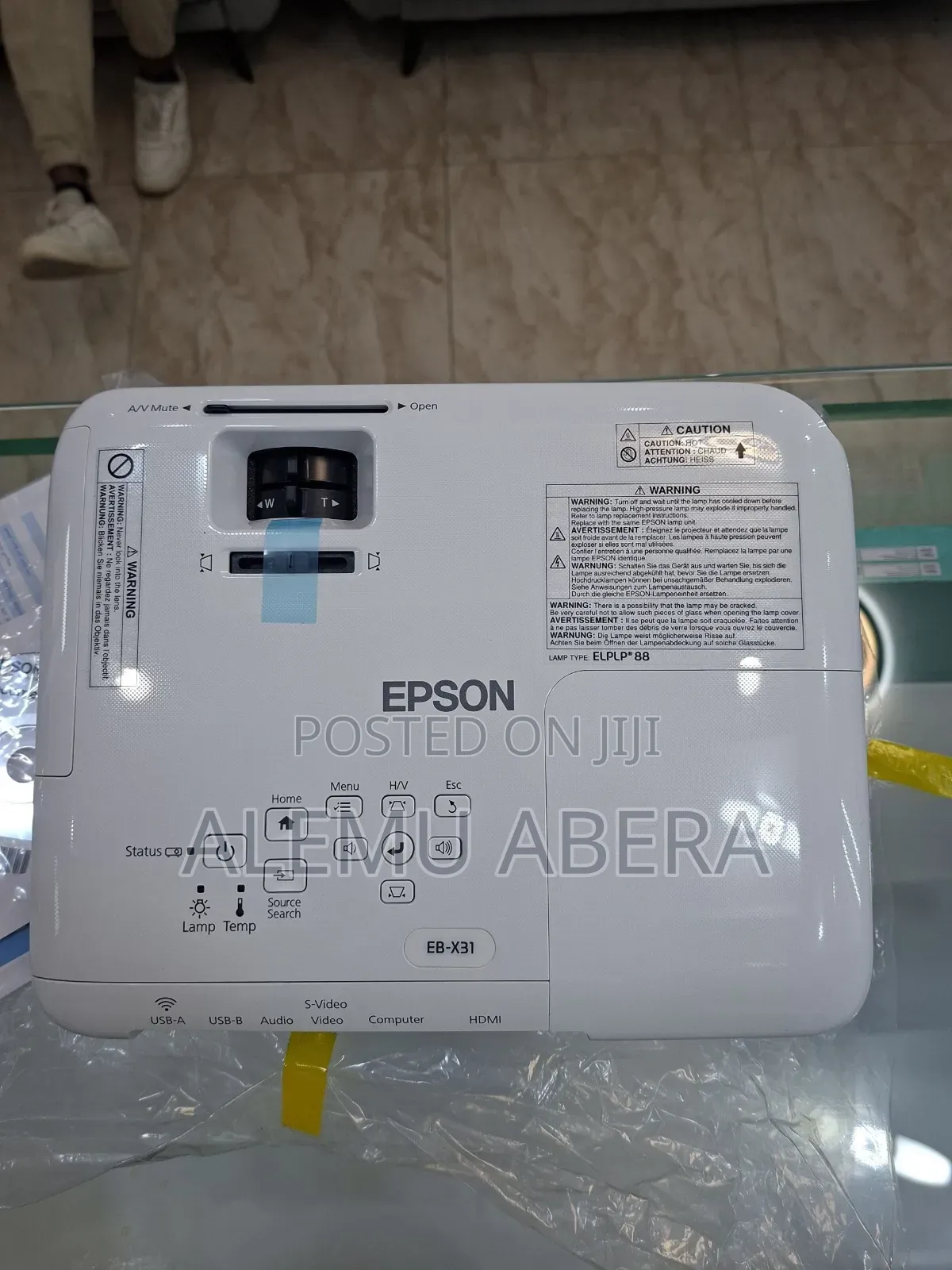 Brand New With Manual Epson Projector Model Name: Eb-X31 Hardware