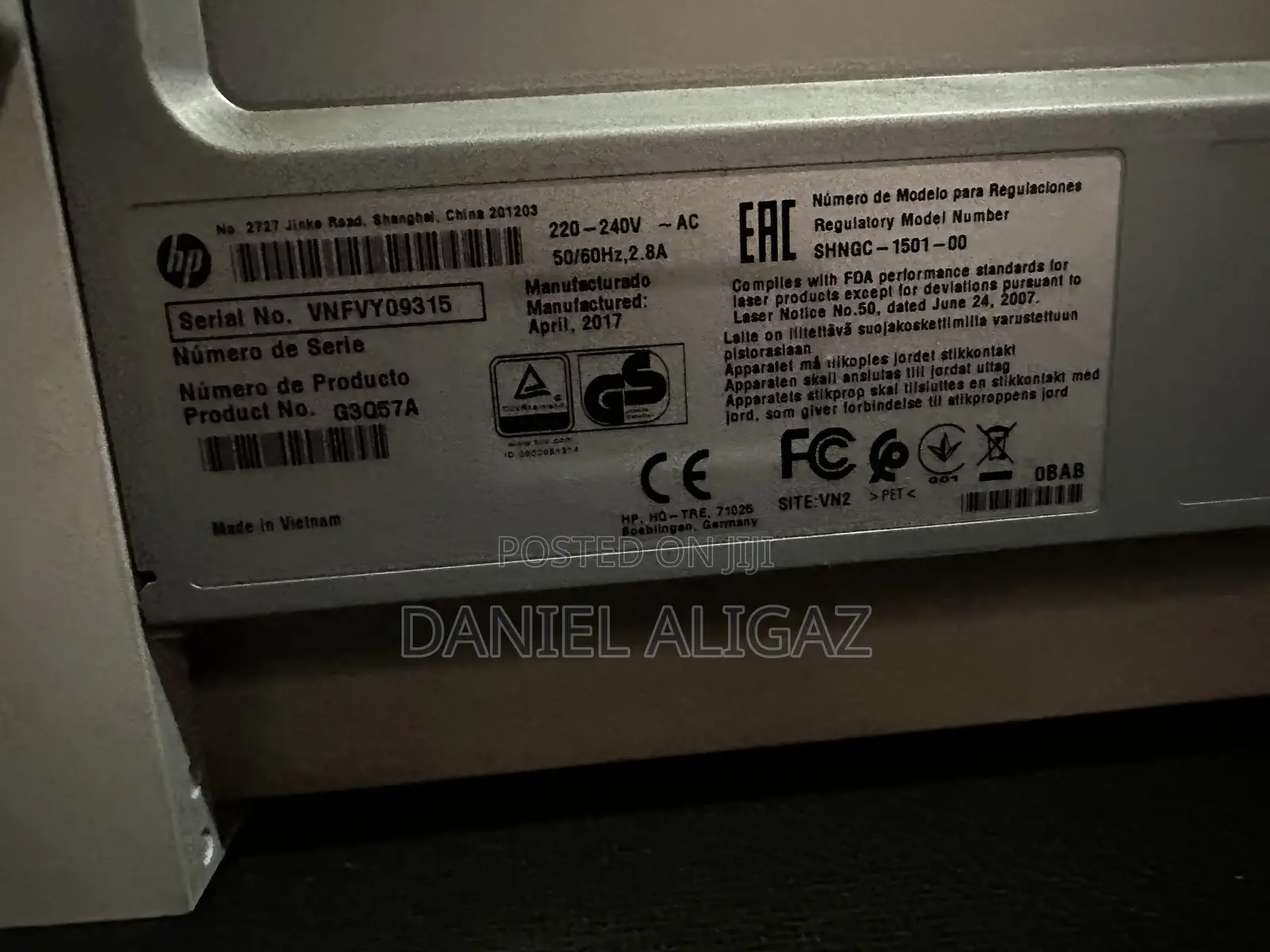 Hp Laser Jet Pro MFP M130a