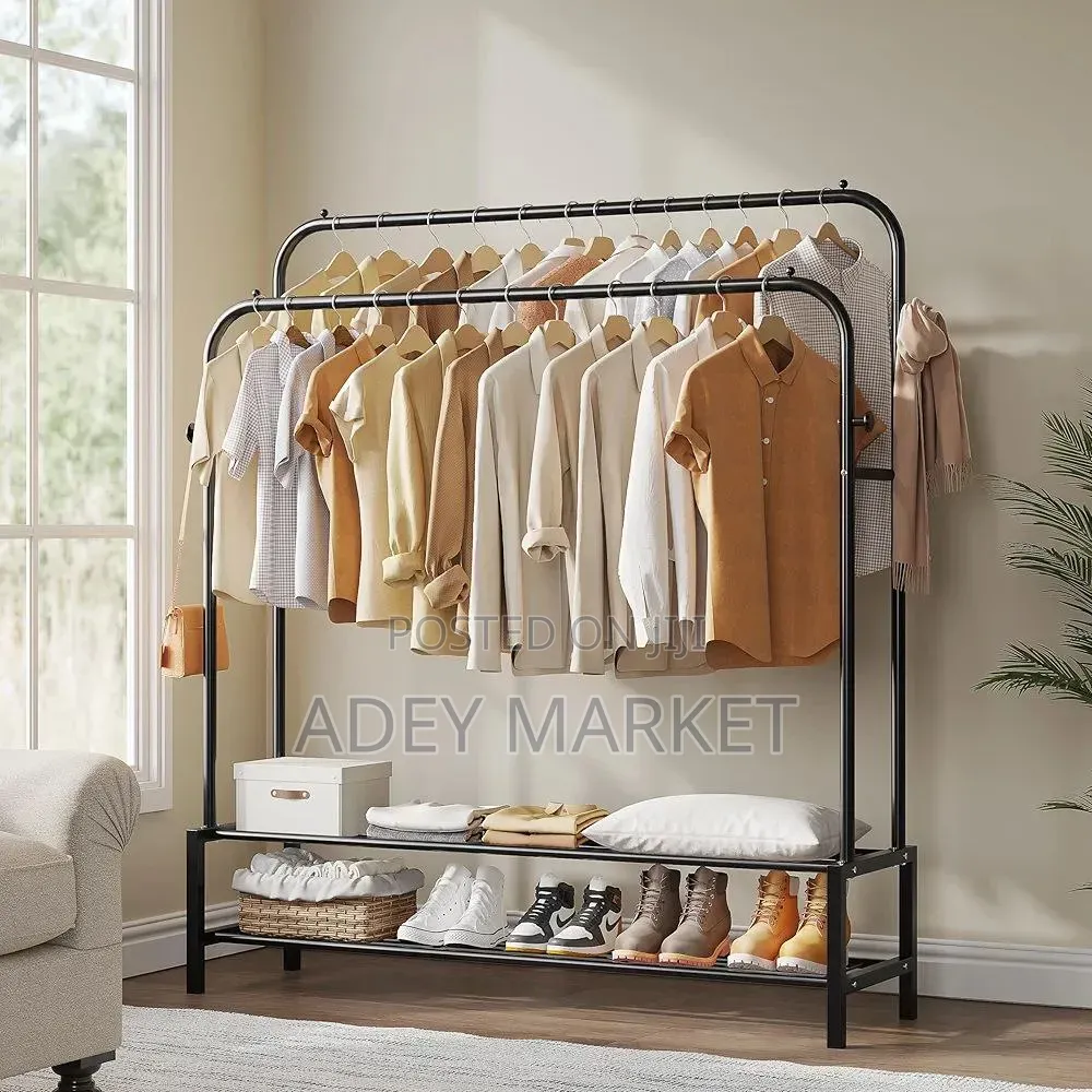 New Simple Floor Clothes Rack.