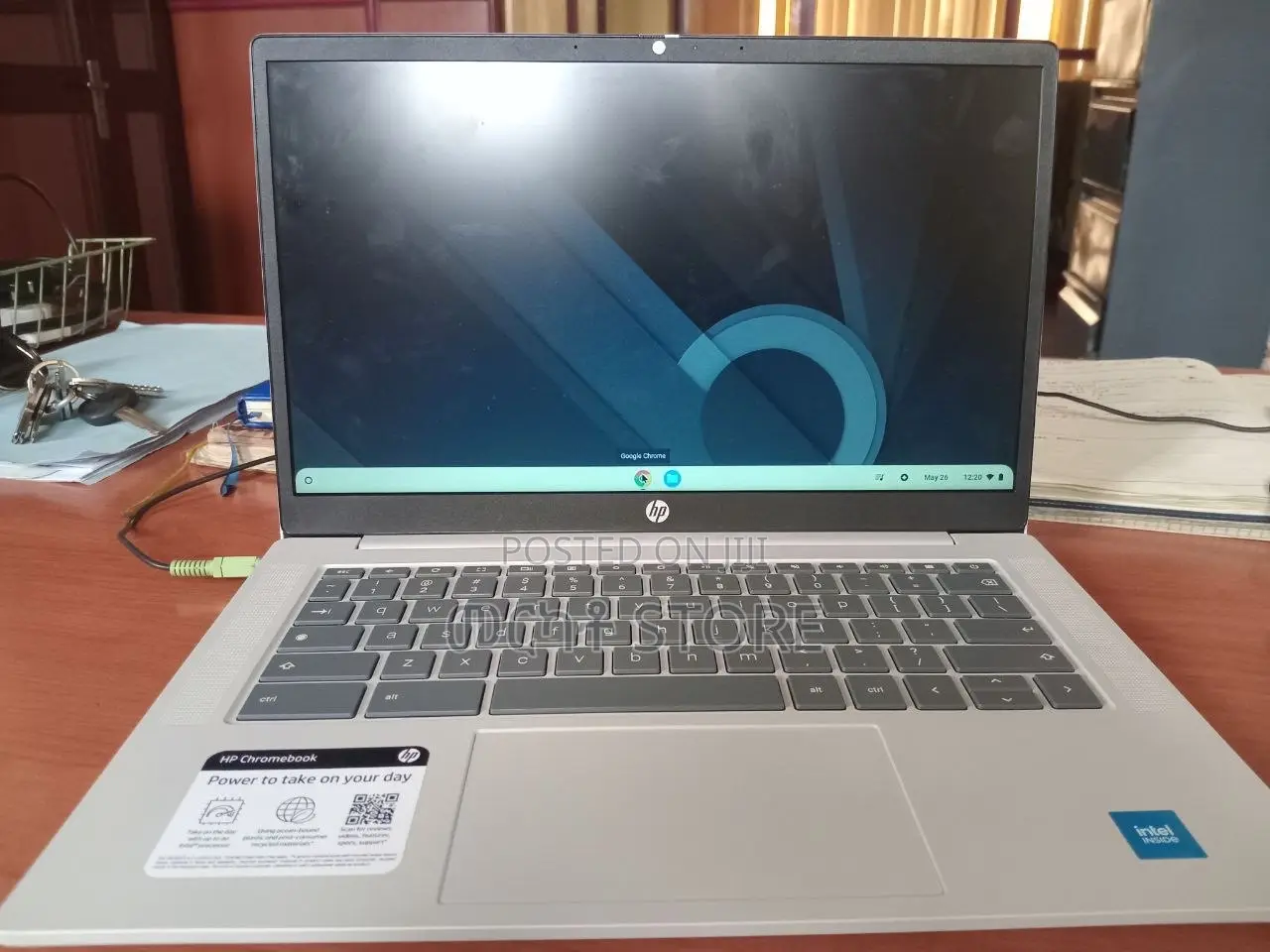 New Laptop HP Chromebook 14 4GB Intel Core 2 Quad SSD 128GB