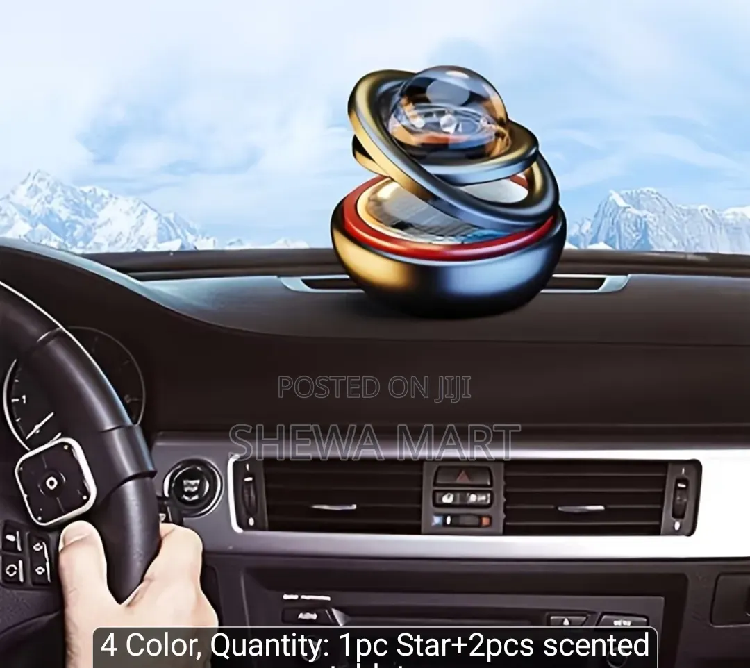 Rotating Car Fragrance Decoration,Random Style Sent,Won't Hinder Usage