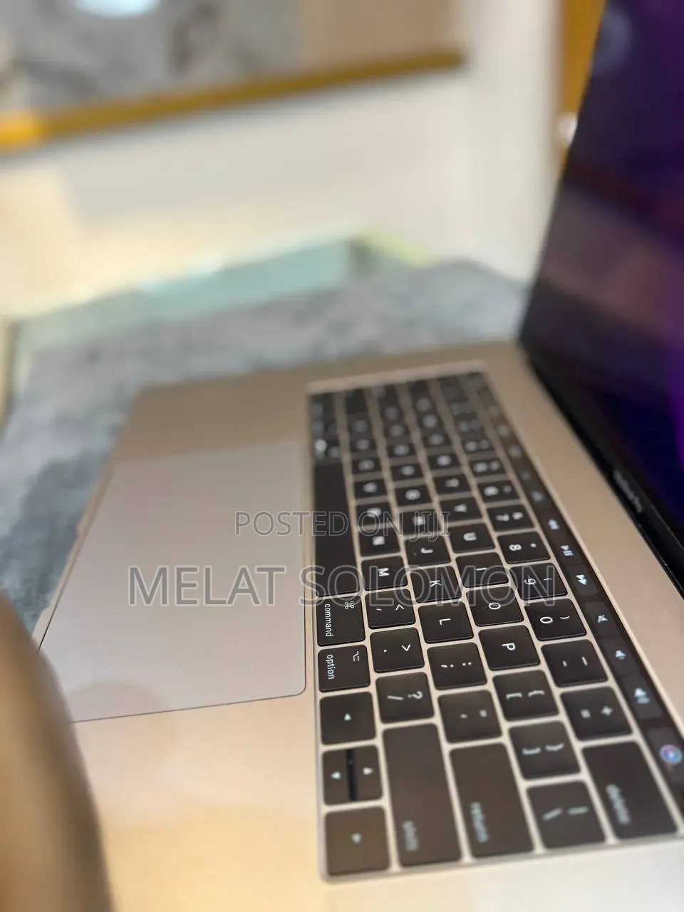 Laptop Apple MacBook Pro 2017 16GB Intel Core i7 SSD 512GB
