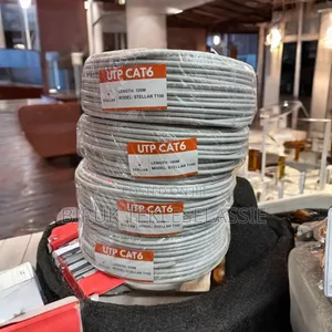 Stellar 100m Utp Cat6 Network Cable Half Copper