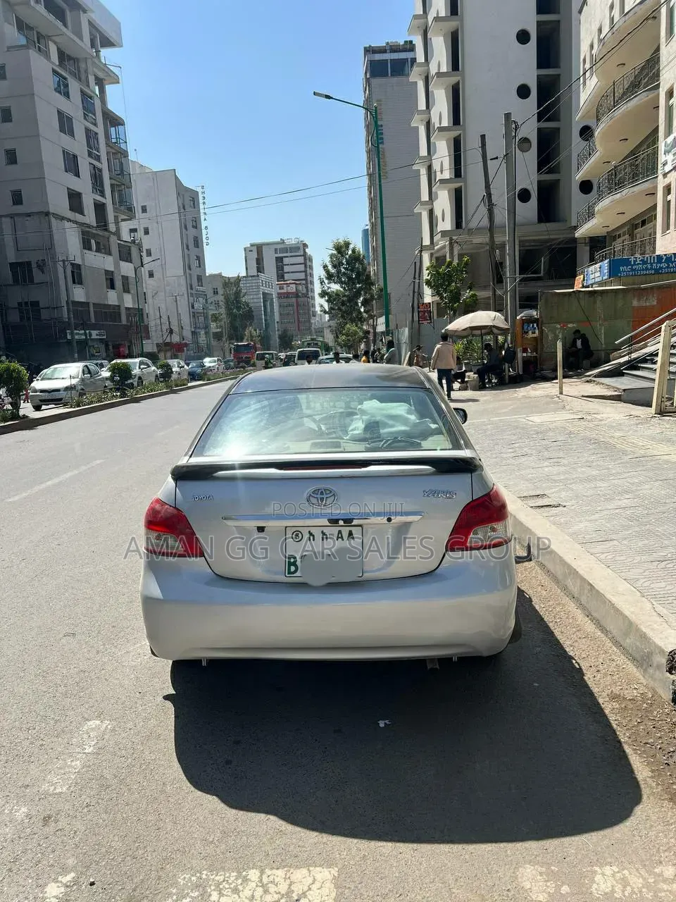 Toyota Yaris 2007 Silver