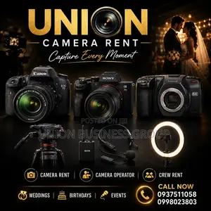 Camera Tripod Mic Light Rent