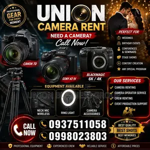 Camera Tripod Mic Light Rent