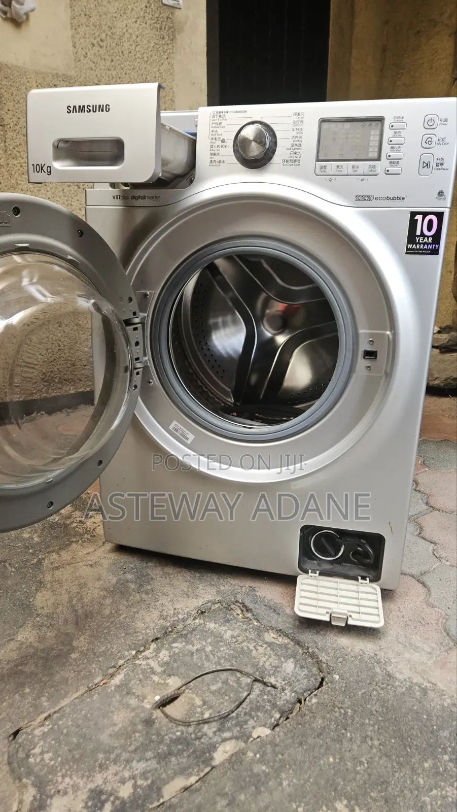 Samsung Ecobubble 10kg Front Load Washing Machine