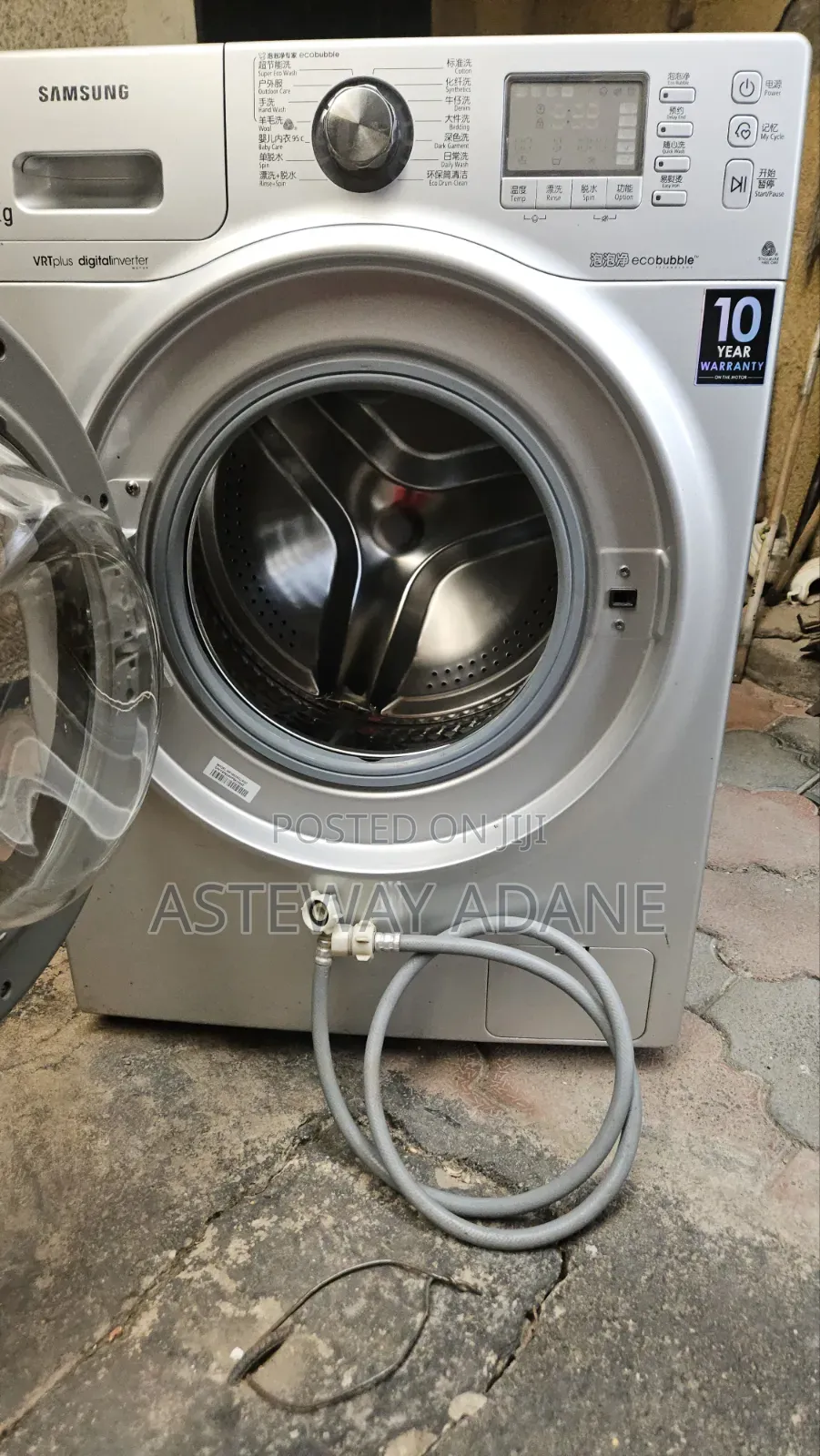 Samsung Ecobubble 10kg Front Load Washing Machine