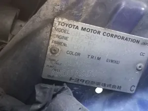 Toyota Vitz 2001 Blue