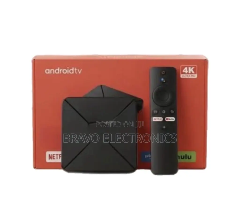 Q5 Android Tv Box With A Voice Remote