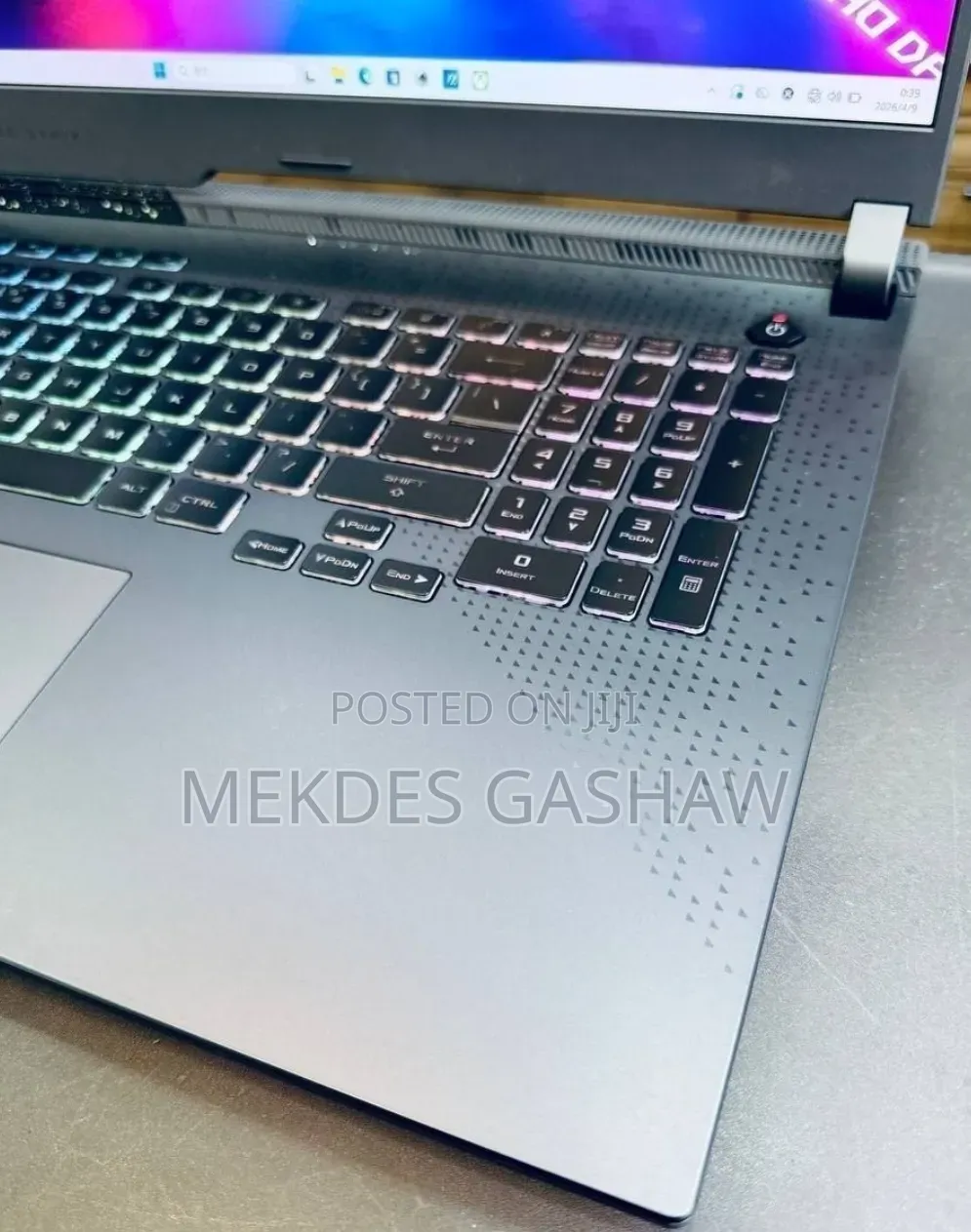 New Laptop Asus ROG Strix G17 16GB AMD Ryzen 9 SSD 1T