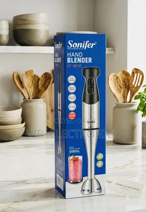 Sonifer Hand Blender 600w Powerful Kitchen Blending Made Easy