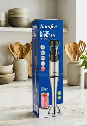 Sonifer Hand Blender 600w Powerful Kitchen Blending Made Easy