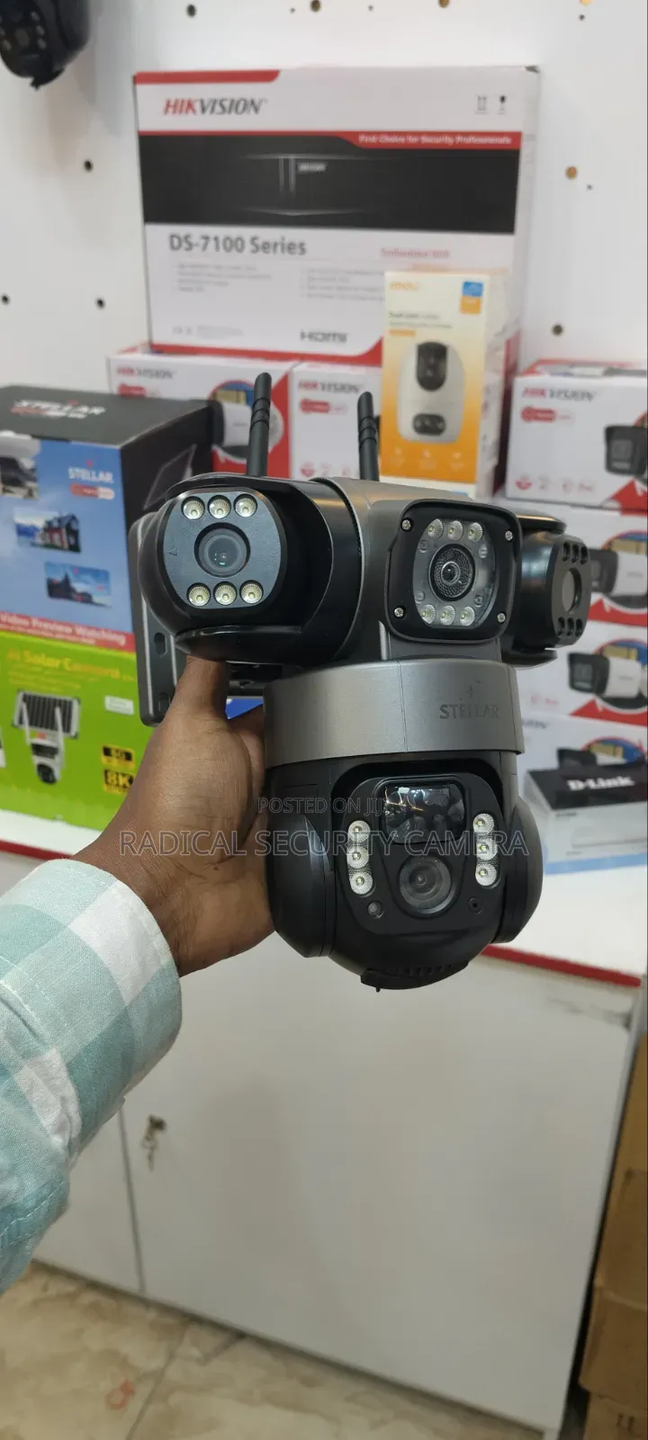 Solar Battery Sim Card Security Camera Outdoor