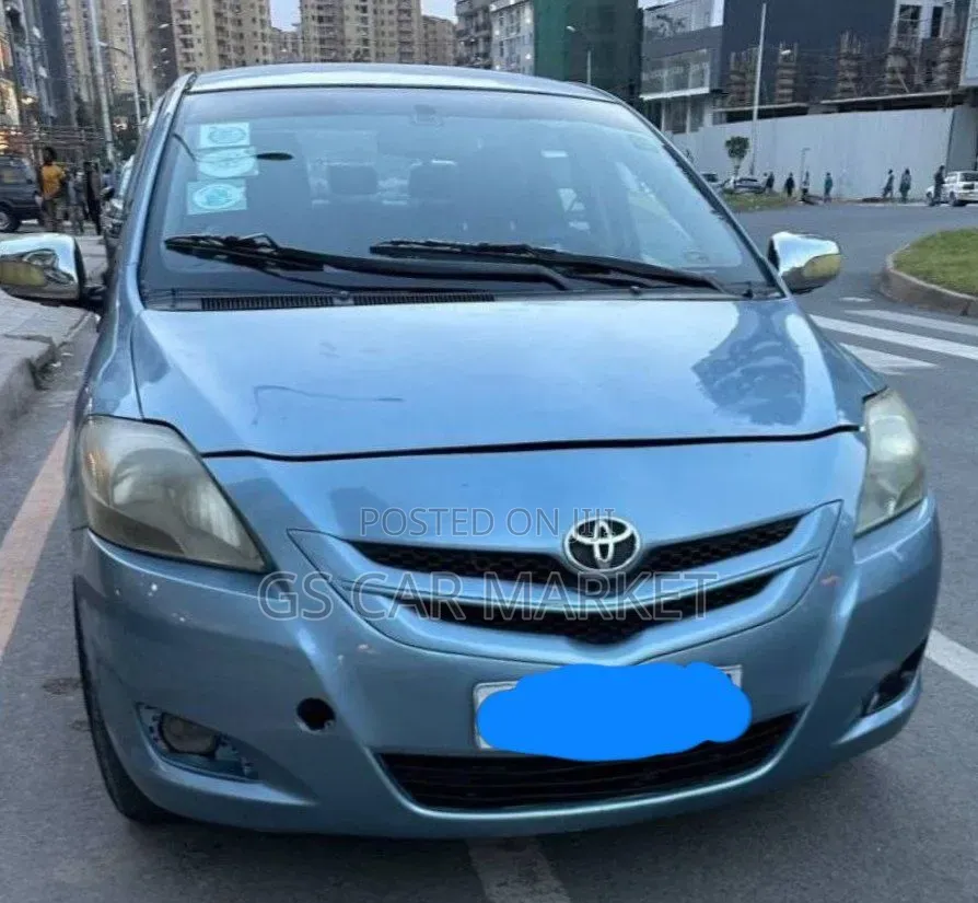 Toyota Yaris 2008 Blue