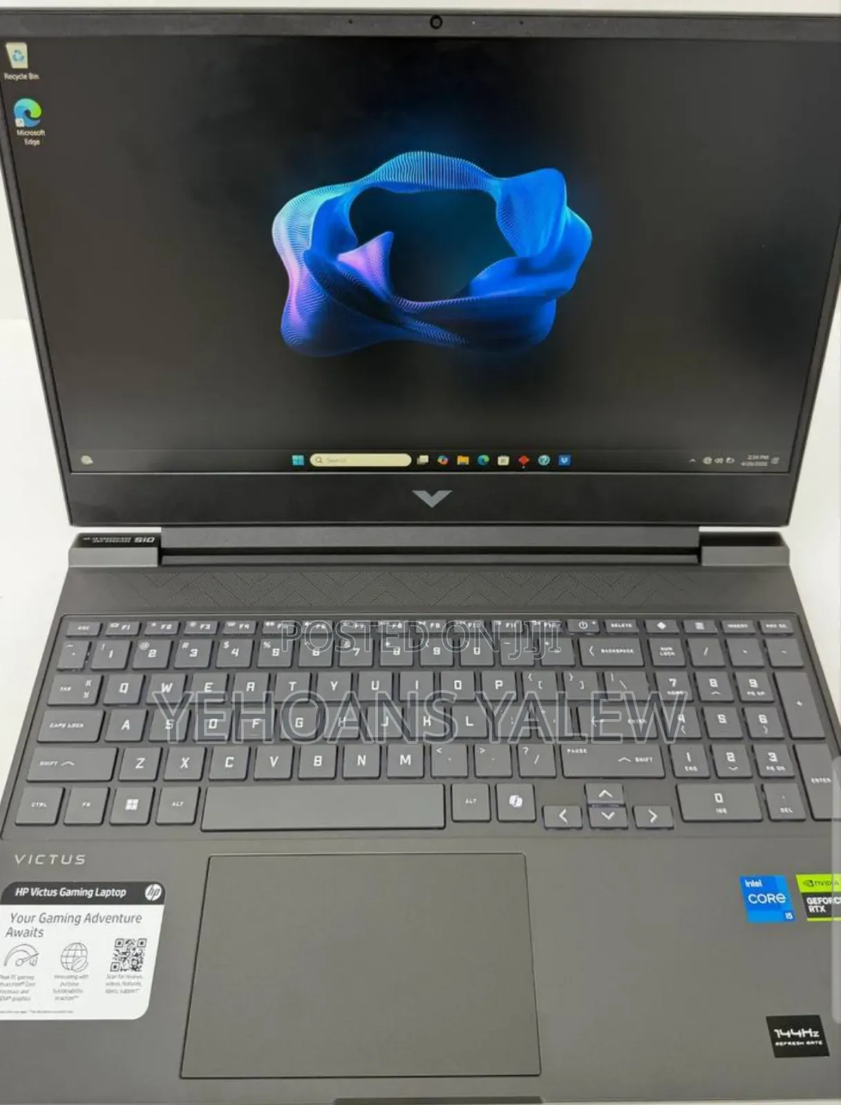 New Laptop HP Victus 15 16GB Intel Core i5 SSD 512GB