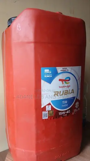 25lt Total 15w40 Motor Oil 25ሊት~ ቶታል የ ናፍጣ ሞተር ዘይት