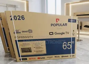 Popular 65” Smart Google Tv – Qled | New 2026 Model
