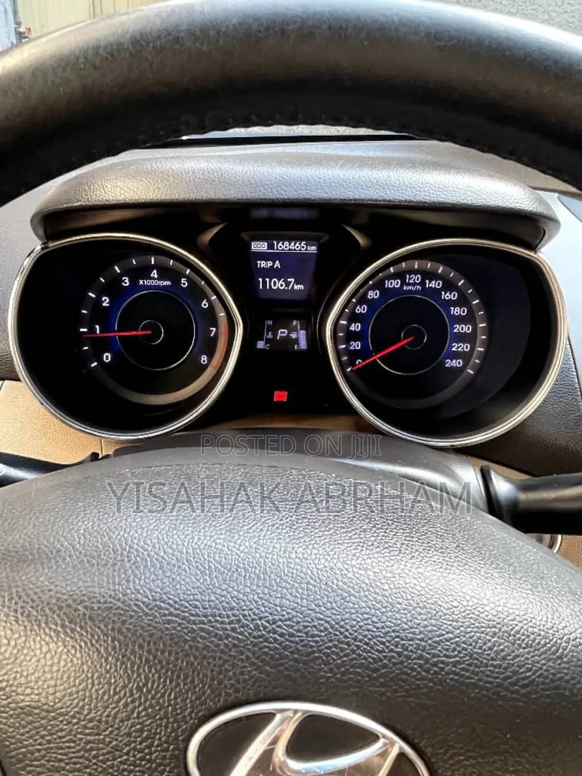 Hyundai Avante 2013 Red