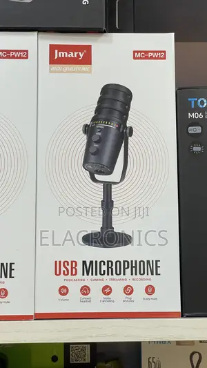 Jmary Mc-Pw12 Usb Studio Microphone - New