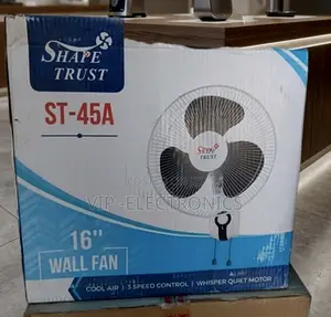 Shape Trust Wall Fan 16" Wall Fan.