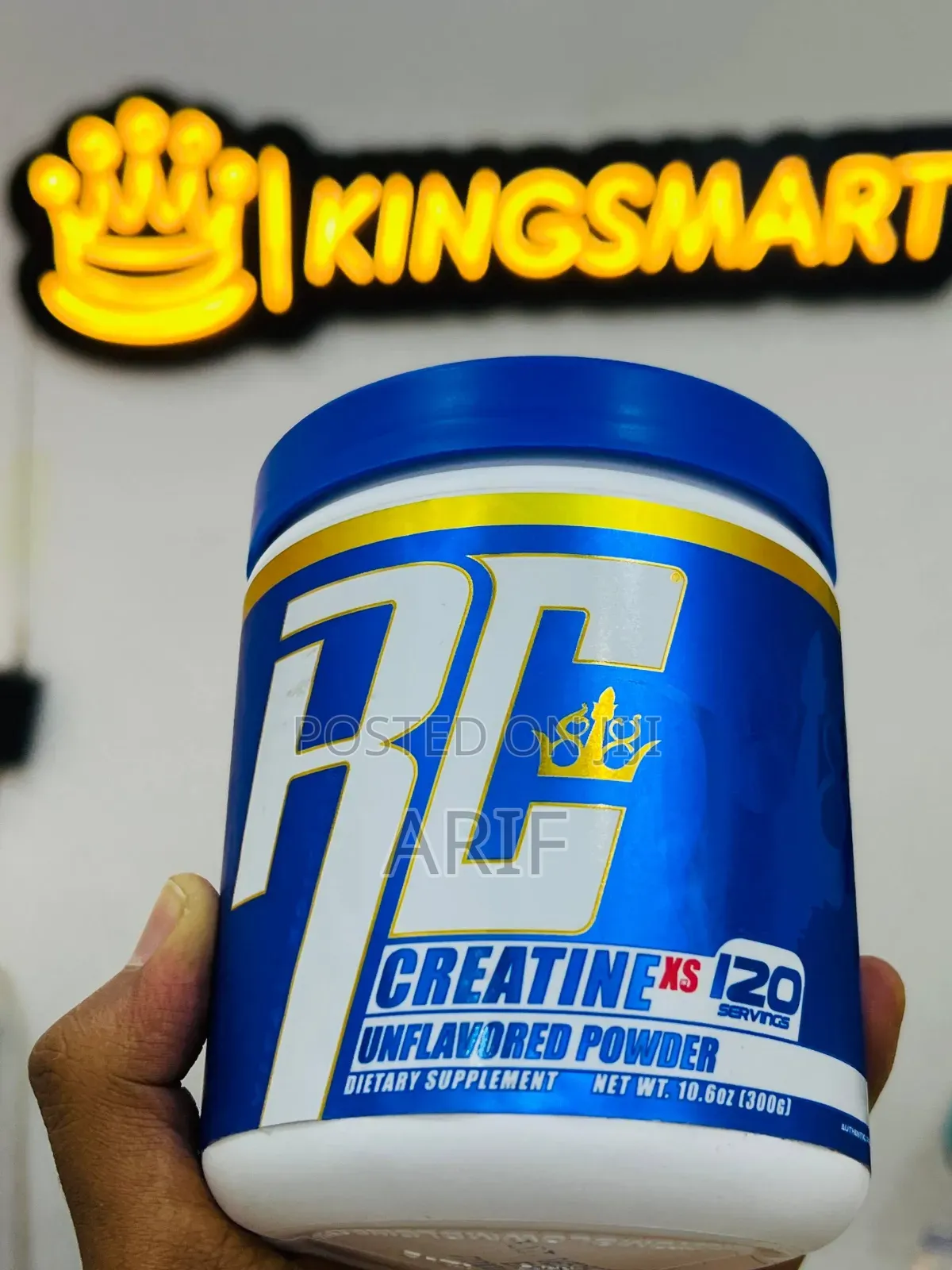 Creatine Monohydrate Unflavored Powder by Rc