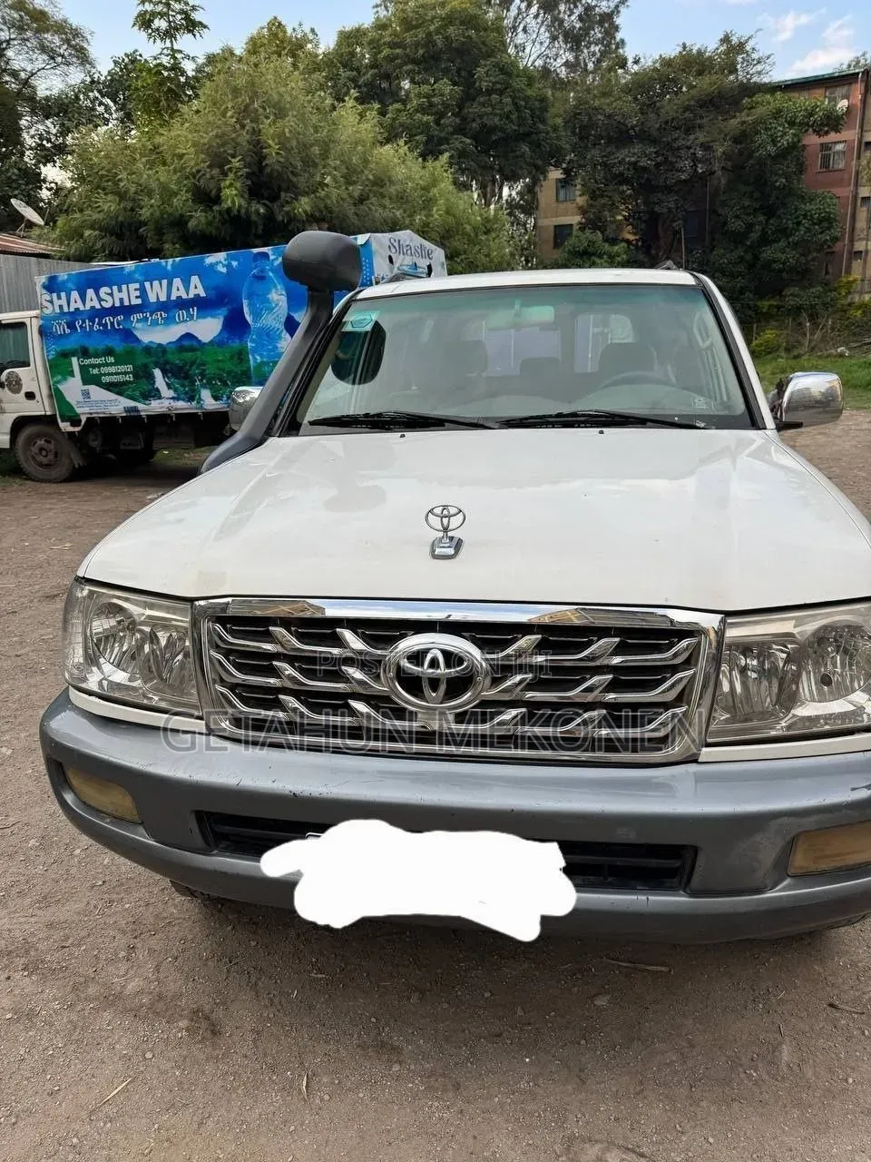 Toyota Land Cruiser 2007 White