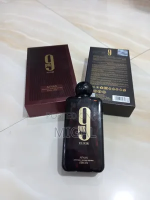 “Afnan 9 Pm Elixir Perfume”