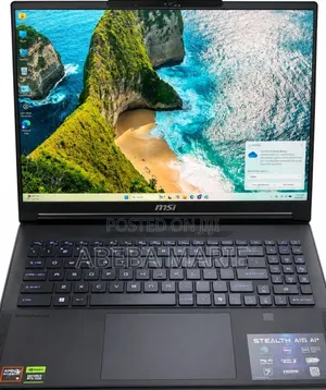 New Laptop MSI Stealth 16 AI Studio 32GB AMD Ryzen 9 SSD 1T