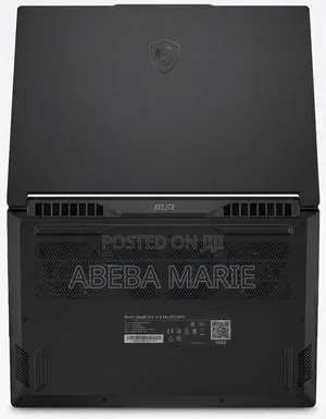 New Laptop MSI Stealth 16 AI Studio 32GB AMD Ryzen 9 SSD 1T