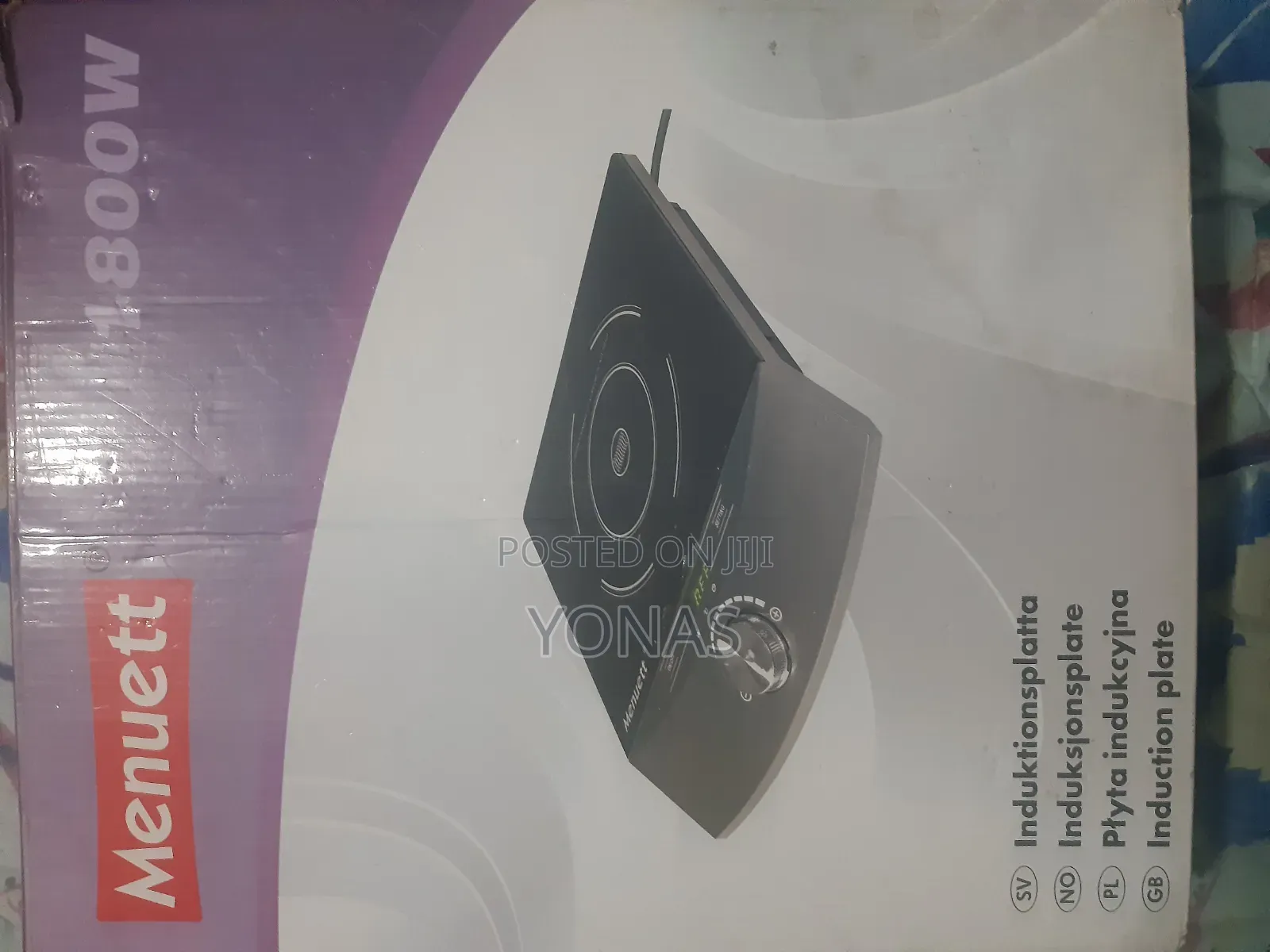 New Menuett 1800w Induction Cooker