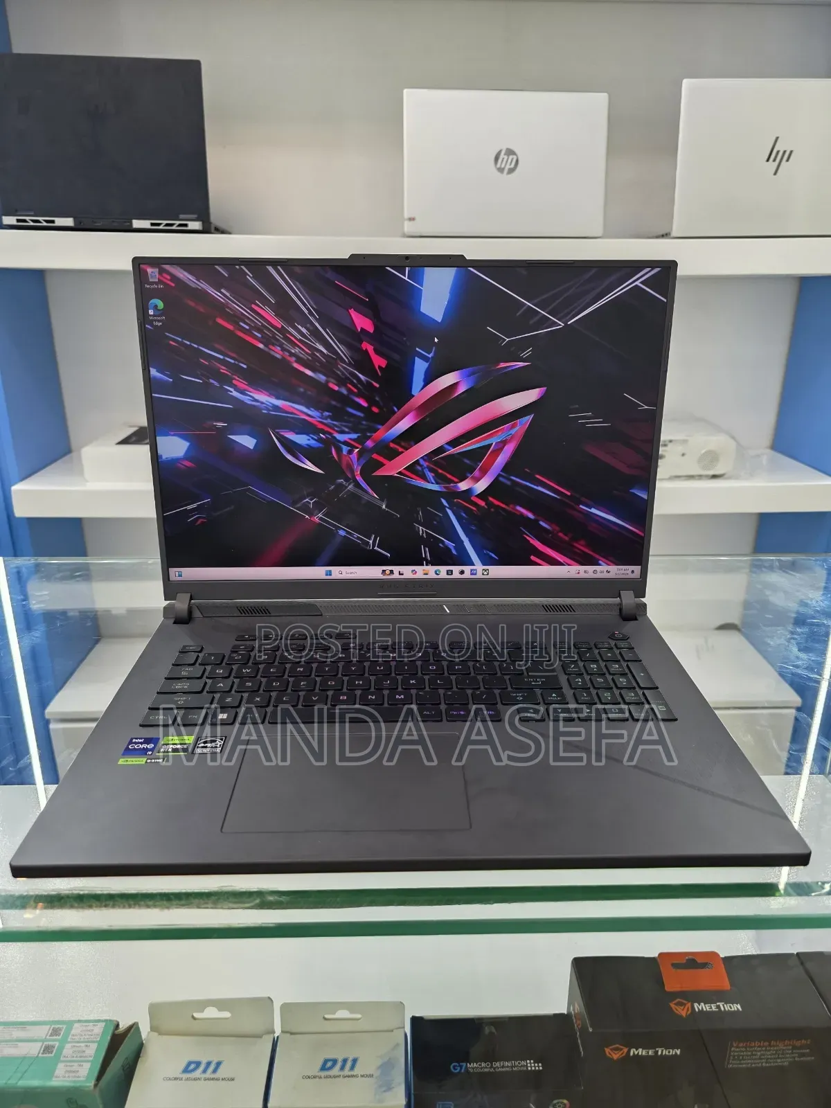 New Laptop Asus ROG Strix G17 16GB Intel Core i9 SSD 1T