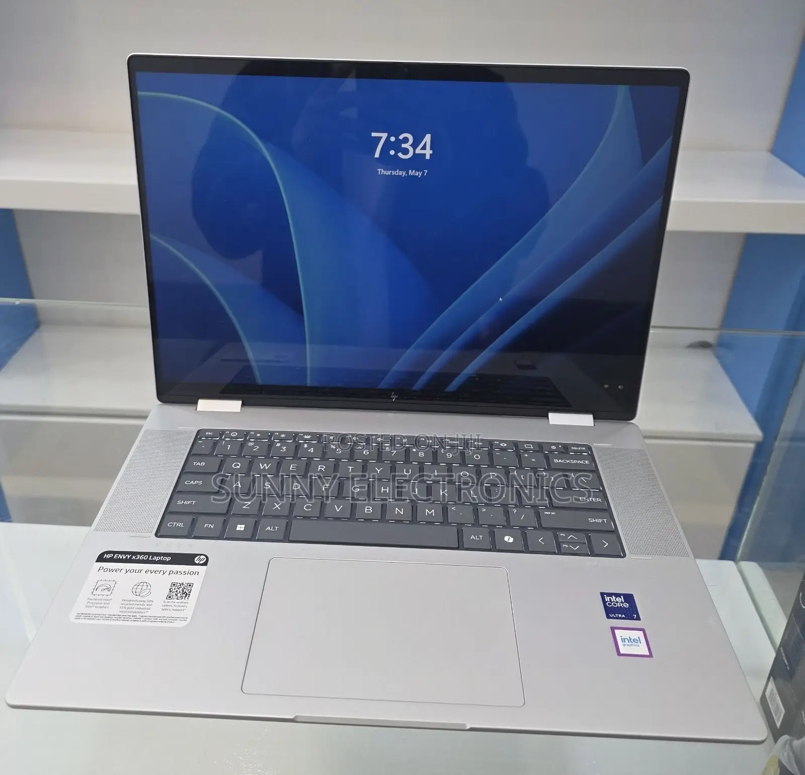 New Laptop HP Envy x360 16GB Intel Core Ultra 7 SSD 1T
