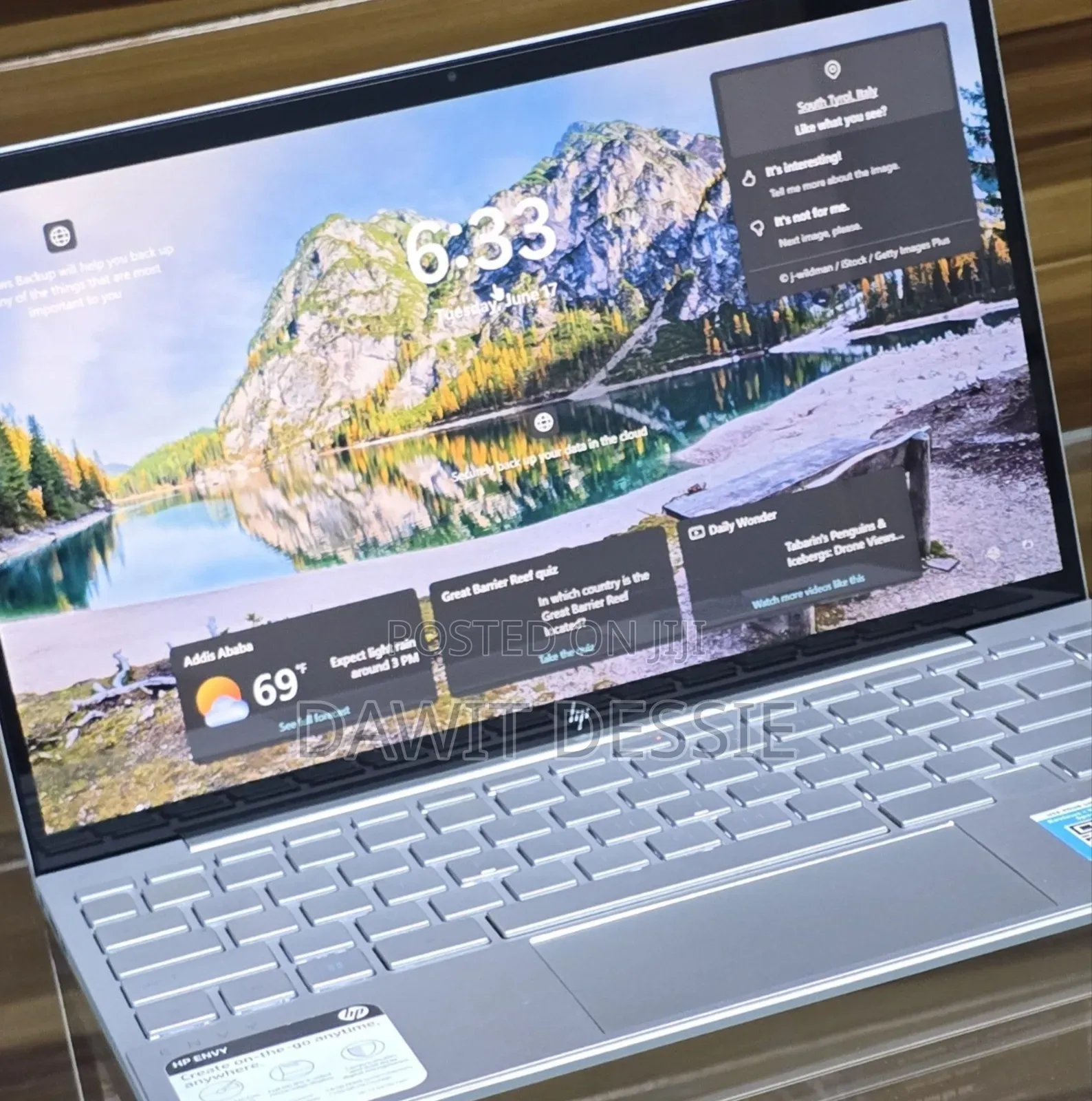 New Laptop HP 8GB Intel Core i5 SSD 256GB