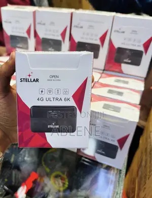 Stellar 4g Ultra Router and 6000 Power Bank
