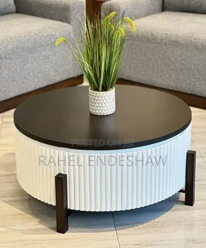 Fluted Storage Coffee Table