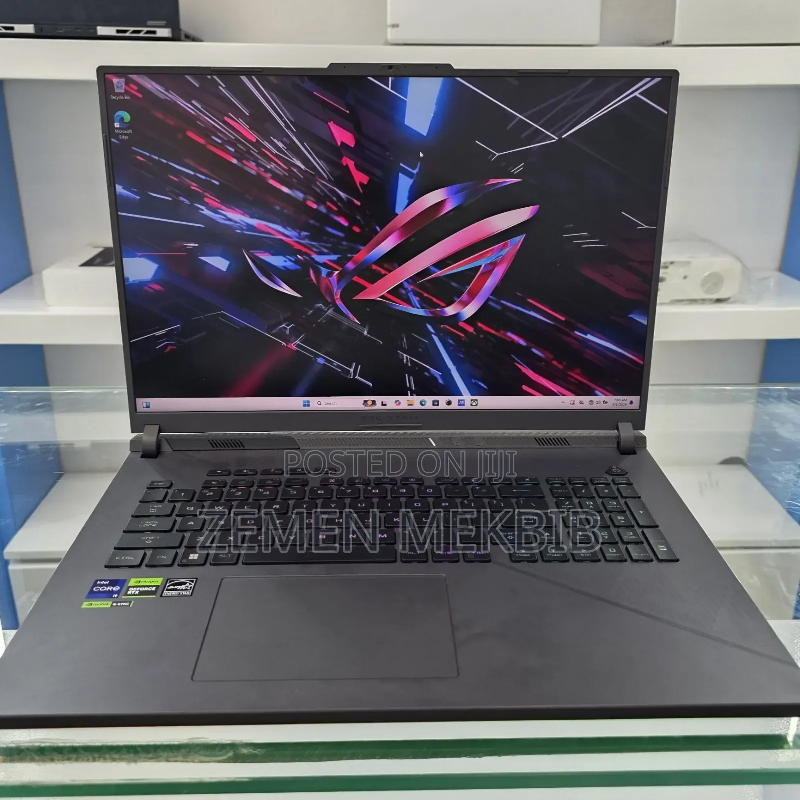 New Laptop Asus ROG Strix G15 16GB Intel Core i9 SSD 1T