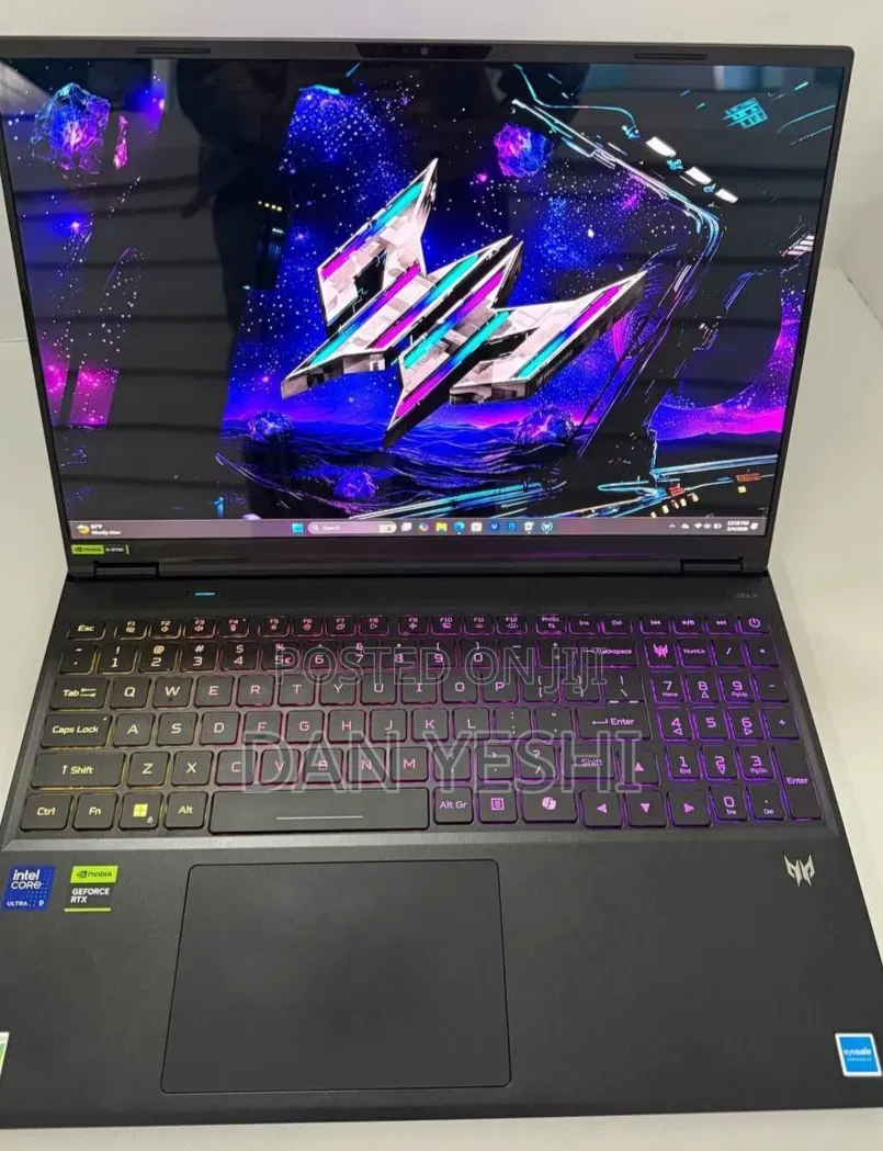New Laptop Acer Predator Helios Neo 16 32GB Intel Core Ultra 9 SSD 1T