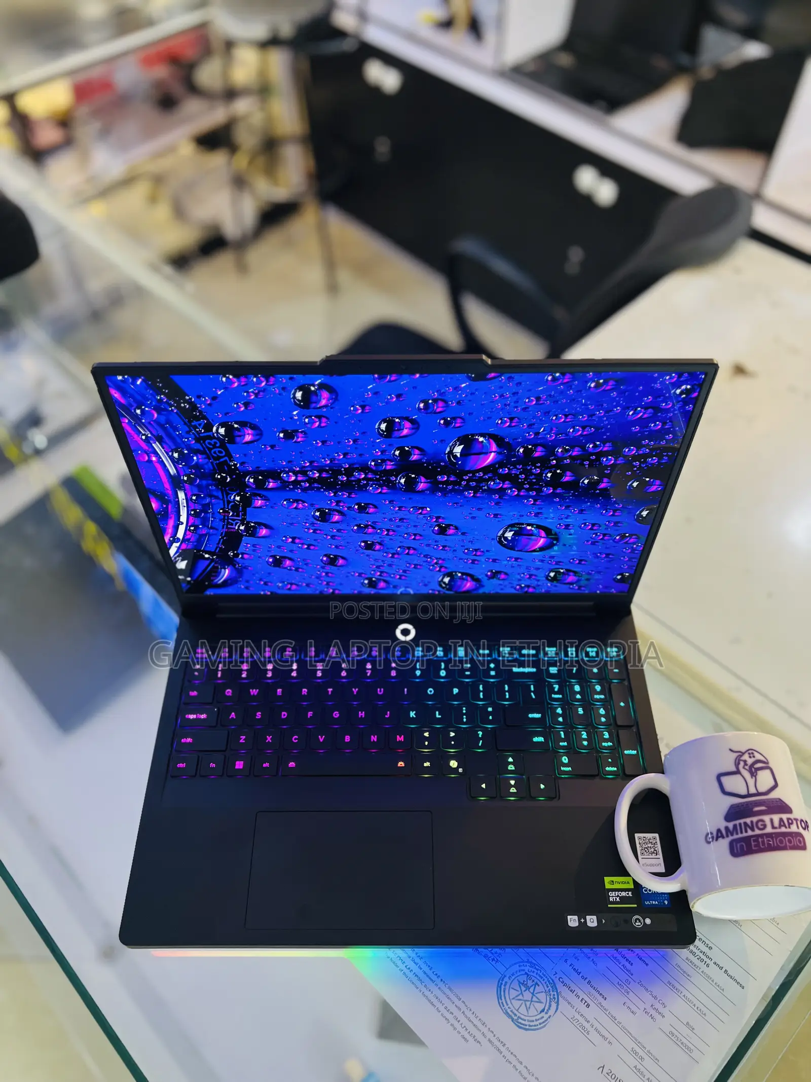 New Laptop Lenovo Legion Pro 7 64GB Intel Core Ultra 9 SSD 2T