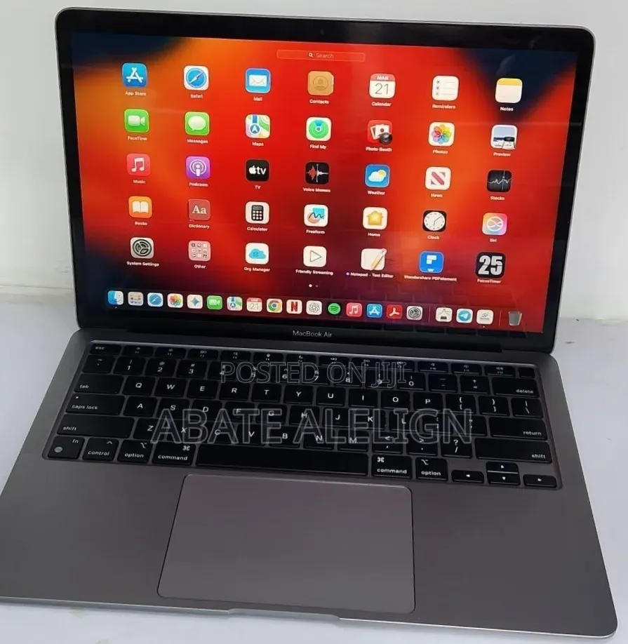 New Laptop Apple MacBook Air 2020 M1 8GB Apple M1 SSD 256GB