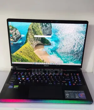 New Laptop MSI Raider GE68HX 13VI-202US 32GB Intel Core i9 SSD 1T
