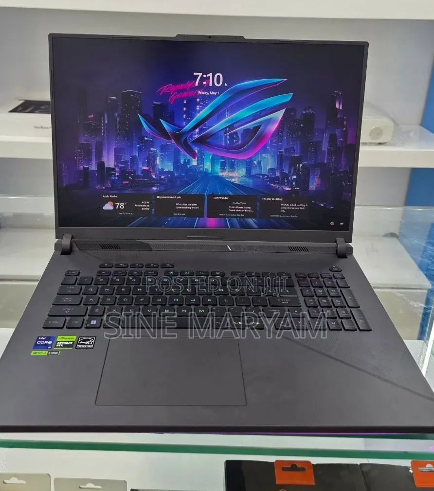 New Laptop Asus ROG Strix G16 G614 16GB Intel Core i9 SSD 1T