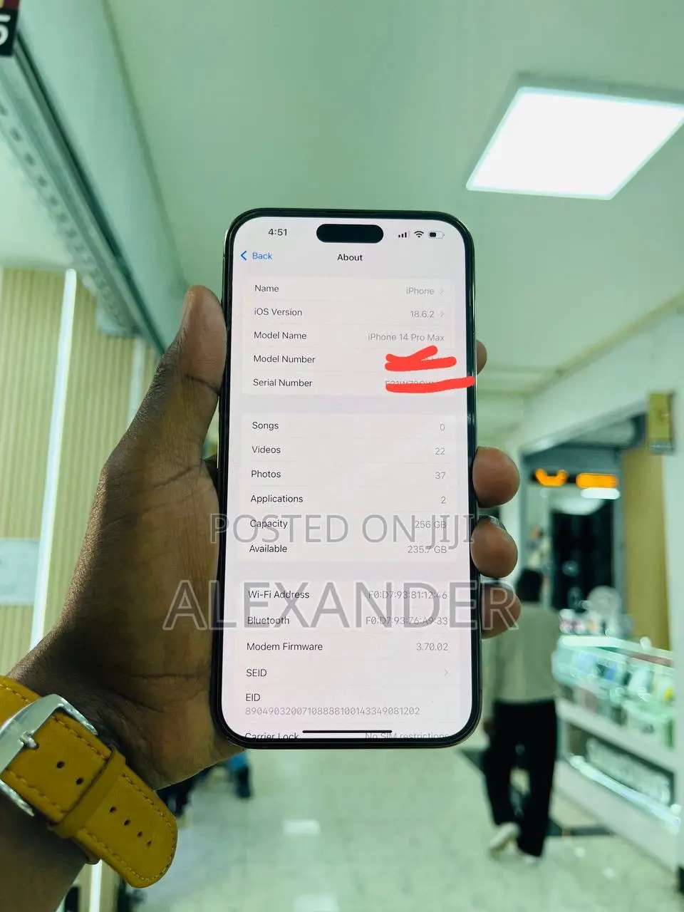 Apple iPhone 14 Pro Max 256 GB Gold
