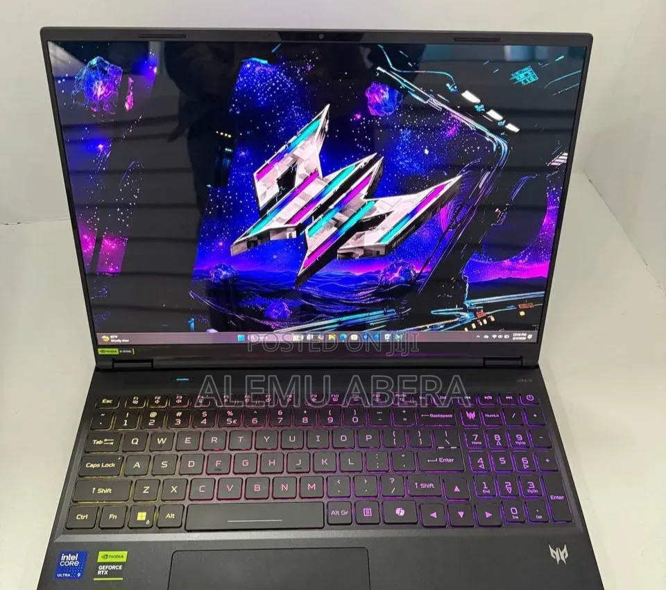 New Laptop Acer Predator Helios Neo 16 32GB Intel Core Ultra 9 SSD 1T