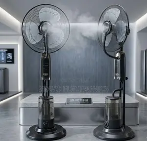 Pacific Mist Fan 16” – Water Spray Cooling | Smart Summer Comfort