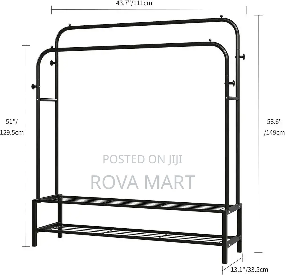 New Simple Floor Clothes Rack