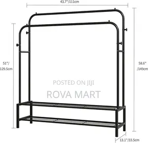 New Simple Floor Clothes Rack