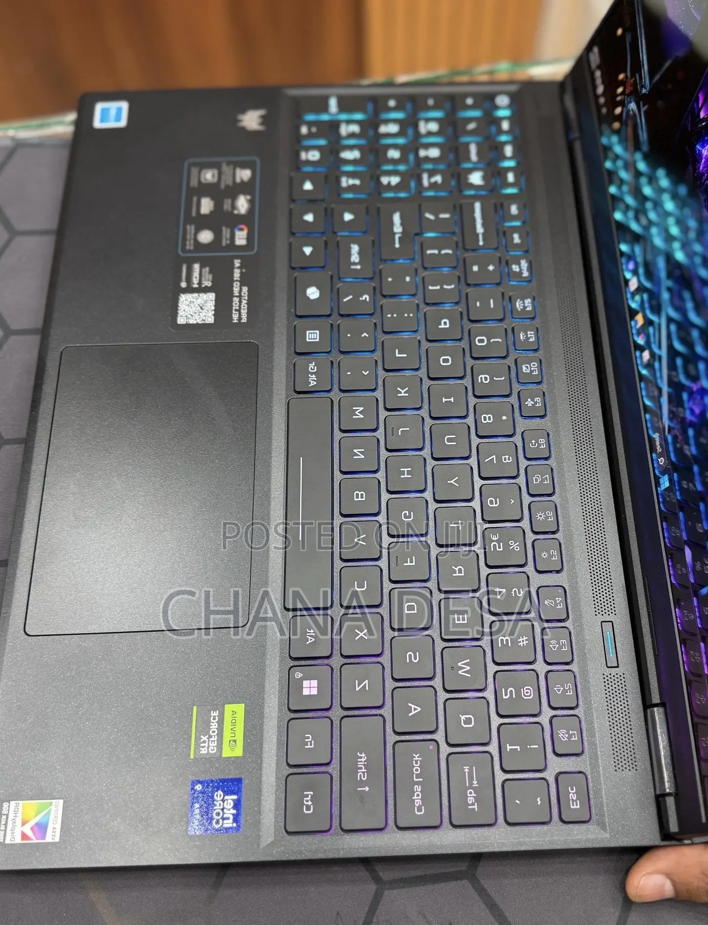 New Laptop Acer Predator Helios Neo 16 32GB Intel Core Ultra 9 SSD 1T