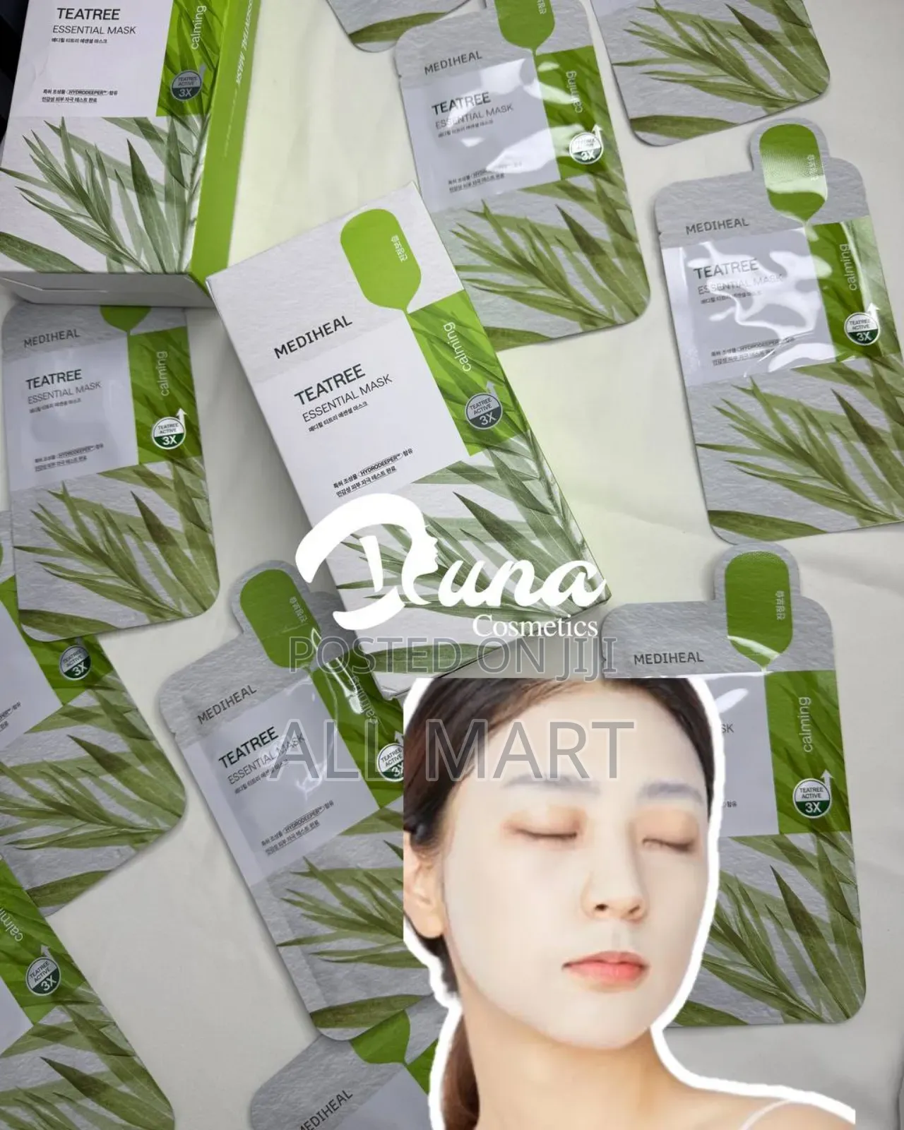 Mediheal Best Korean Sheet Mask - Tea Tree Essential Face Mask