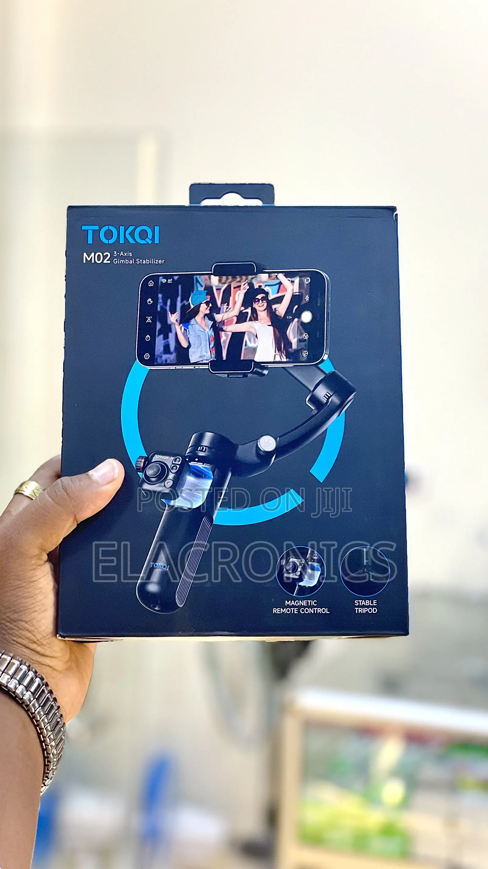Gimbal Stabilizer Tokqi M02 3-Axis Smartphone